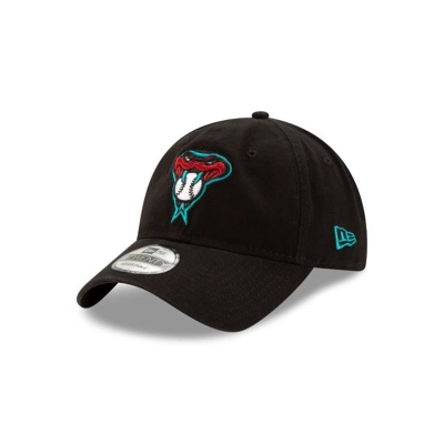 Black Arizona Diamondbacks Hat - New Era MLB Core Classic Alt 9TWENTY Adjustable Caps USA6150823